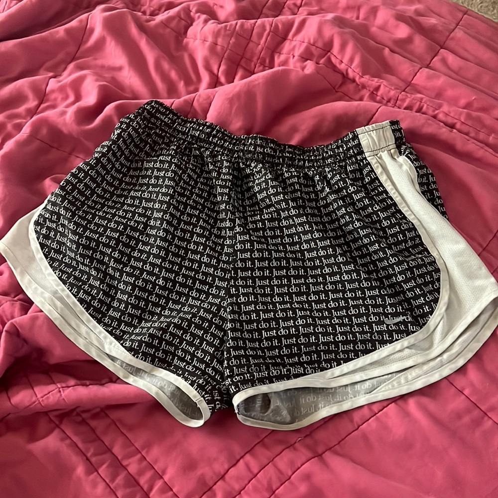 Nike Dri fit running short size medium, tag and lining removed